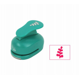 Фигурный дырокол, Листик №1, 3,8 см, Rosa Talent