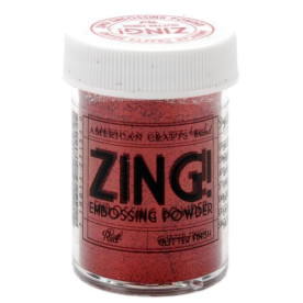 Пудра для ембоссінга Red Glitter Zing! від American Crafts