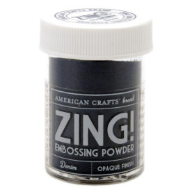 Пудра для эмбоссинга Denim Opaque Zing! от American Crafts