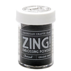 Пудра для эмбоссинга Charcoal Opaque Zing! от American Crafts