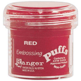 Флок для ембоссінга Red Embossing Puffs від Ranger