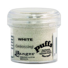 Флок для ембоссінга White Embossing Puffs від Ranger