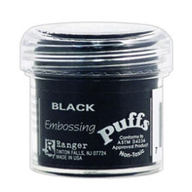 Флок для эмбоссинга Black Embossing Puffs от Ranger