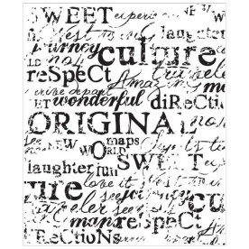 Акриловый штамп Engraver 6,5x7,5 см, Prima