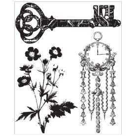 Акриловий штамп Engraver 2, 6,5x7,5 см, Prima, 3 шт