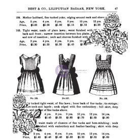 Акриловий штамп Плаття та троянди Anna Marie 6,5x7,5 см, Prima 