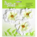 Набір вельветових тканинних трояндочок Velvet Rose - White від Petaloo