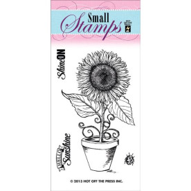 Акриловий штамп Sunflower, Hot Off The Press