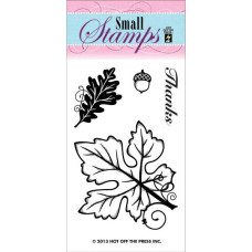 Акриловий штамп Leaves, Hot Off The Press