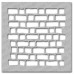 Трафарет Brick Wall 15х15 см від компанії My Favourite Things