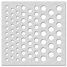 Трафарет Graduated Dots 15х15 см від компанії My Favourite Things
