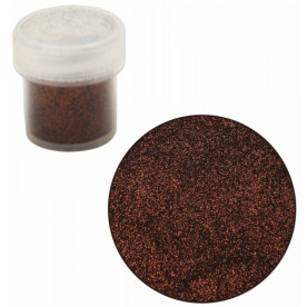 Сухие блестки, бурый, 7г, 0,2 мм, Margo