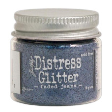 Гліттер Distress Glitter Faded Jeans 18 г від компанії Tim Holtz