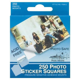 Набор клеевых квадратиков для фотографий, 250 шт, Pioneer