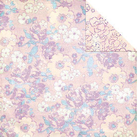 Двусторонняя бумага Lavender Lemonade 30х30 см от компании Basic Grey