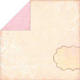 Двосторонній папір Cheryl 30х30 см від компанії My Little Shoebox