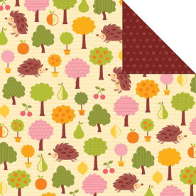 Двусторонняя бумага Prickly Pear 30х30 см от компании My Little Shoebox