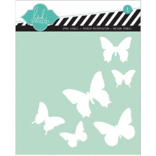 Трафарет Butterfly 15х15 см від компанії Heidi Swapp