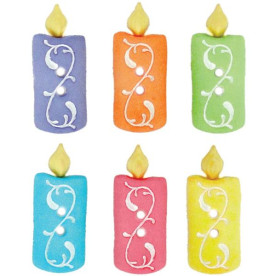 Набор пуговиц Birthday Candles от Dress It Up, 6 шт