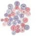 Набор пуговиц Color Me Precious Princess от Dress It Up, 30 шт.
