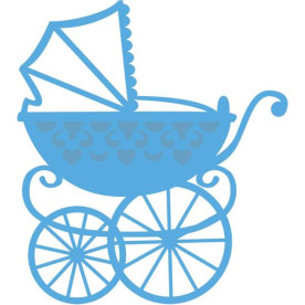 Нож для вырезания Baby Carriage, 16х11 см от Marianne Designs