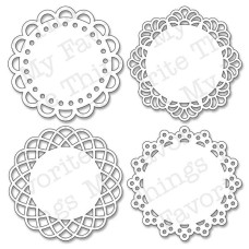Набор ножей для вырезания Mini Doily Circles от Die-Namics Die