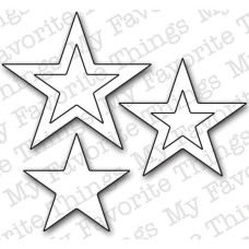 Набор ножей для вырезания Stacking Stars от Die-Namics Die