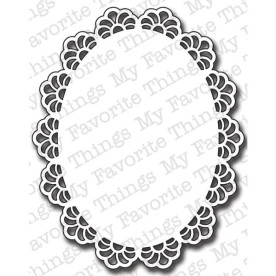 Ніж для вирізання Oval Decorative Doily від Die-Namics Die