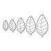 Набор ножей для вырезания Royal Leaves от Die-Namics Die