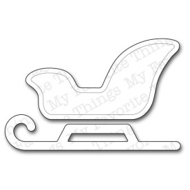 Нож для вырезания Santa's Sleigh от Die-Namics Die