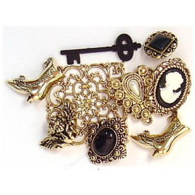 Набір ґудзиків Nostalgic Treasures від Dress It Up, 7 шт