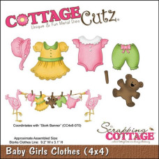 Ніж для вирізання Baby Girl Clothes від CottageCutz