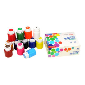 Набір акрилових фарб, для декору, глянцевий, 12 кольорів * 20 мл, Rosa Talent