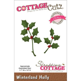 Нож для вырезания Winterland Holly от CottageCutz