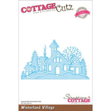 Нож для вырезания Winterland Village от CottageCutz