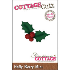Ніж для вирізання Holly Berry Made Easy від CottageCutz
