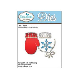 Ніж для вирізання Mittens від Elizabeth Craft Designs