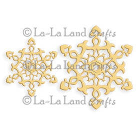 Набор ножей для вырезания Ornament Snowflakes от компании La-La Land Die