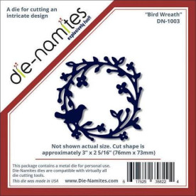 Нож для вырезания Bird Wreath от компании Die-Namites