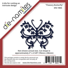 Ніж для вирізання Flowery Butterfly від компанії Die-Namites