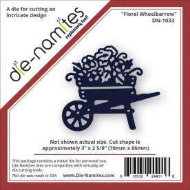 Нож для вырезания Floral Wheelbarrow от компании Die-Namites