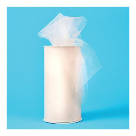 Блестящая декоративная сетка (фатин) Ivory от Expo, ширина 15 см, длина 90 см