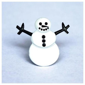 Набор брадсов Snowman от Eyelet Outlet, 12 шт