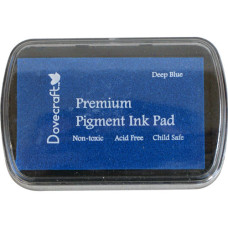 Подушечка с краской для штампинга Pigment Ink Pads - Deep Blue от Dovecraft