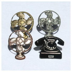 Набір брадс Fan / Phone від Eyelet Outlet, 12 шт