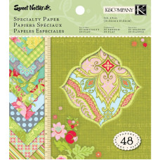 Набор бумаги Sweet Nectar 15х15 см 24 листа от компании K&Company