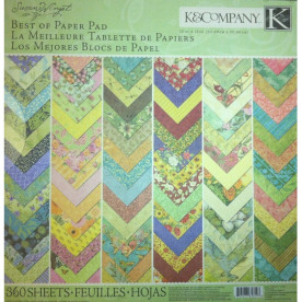 Набір паперу Best of Susan Winget 30х30 см 120 аркушів від компанії K & Company