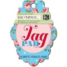 Набір тегів Tag Pad від K & Company, 24 шт