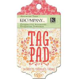 Набор тегов Handmade от K&Company, 24 шт