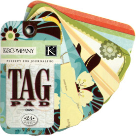 Набор тегов Happy Trails от K&Company, 24 шт